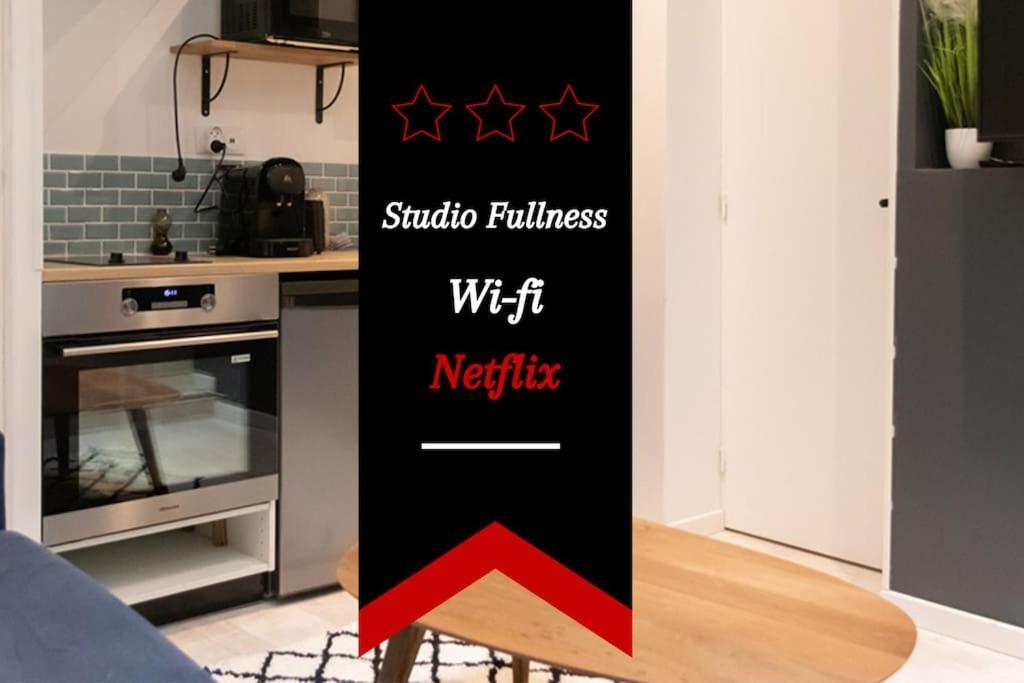 Duplex Studio Fullness - Proche Gare - Wifi Amiens Exteriör bild