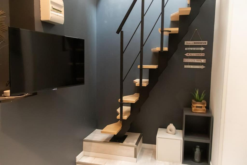 Duplex Studio Fullness - Proche Gare - Wifi Amiens Exteriör bild