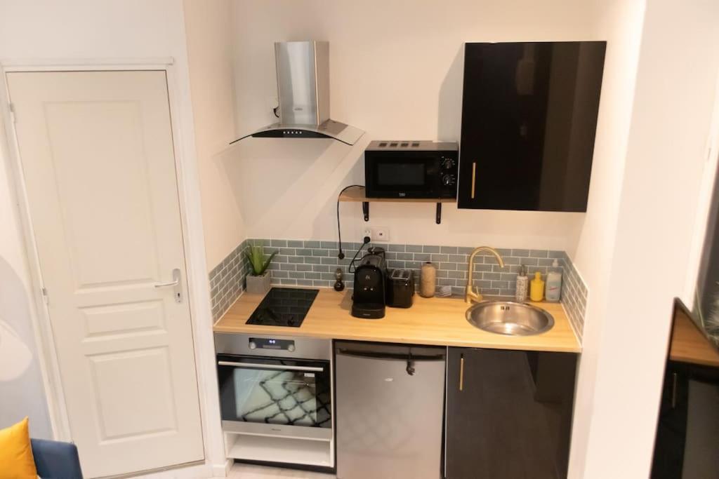Duplex Studio Fullness - Proche Gare - Wifi Amiens Exteriör bild